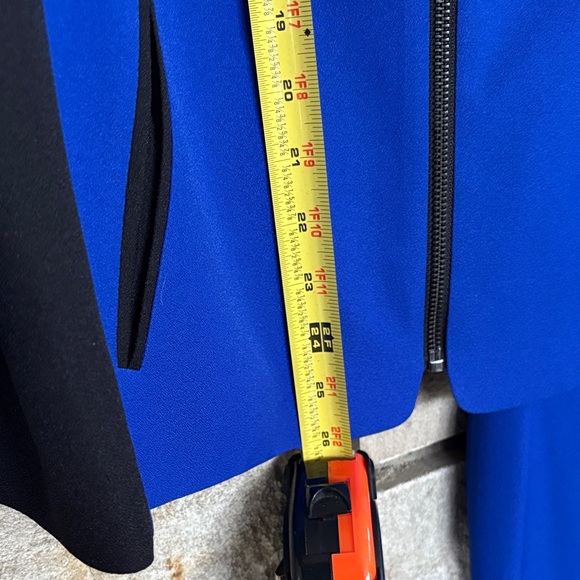 NWT Kasper Royal Blue and Black Women's Suit - Picture 15 of 16